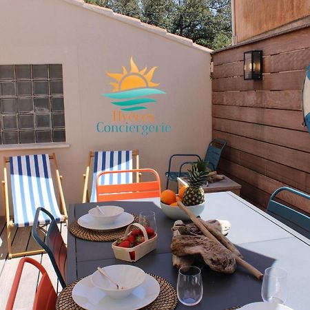 Hyeres-Plage -T2 Neuf Rdj Clim Wifi - La Capte By Hc Apartment Bagian luar foto